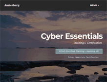 Tablet Screenshot of cyberessentialsplus.com